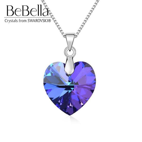 pendant necklaces bebella 1.8cm crystal heart necklace with crystals from thin chain for women girls fashion jewelry gift, Silver
pendant necklaces bebella 1.8cm crystal heart necklace with crystals from thin chain for women girls fashion jewelry gift, Silver