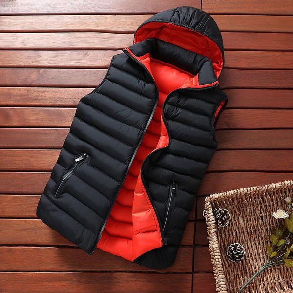 men's vests zity mens jacket sleeveless vest winter thermal casual coats male hat detachable thicken warm waistcoat zipper outwear, Black;white
men's vests zity mens jacket sleeveless vest winter thermal casual coats male hat detachable thicken warm waistcoat zipper outwear, Black;white
