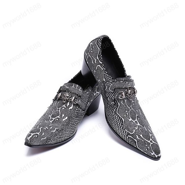 2021 new business luxury men dress shoes man genuine leather wedding shoes social sapato male oxfords high heels shoes, Black
2021 new business luxury men dress shoes man genuine leather wedding shoes social sapato male oxfords high heels shoes, Black