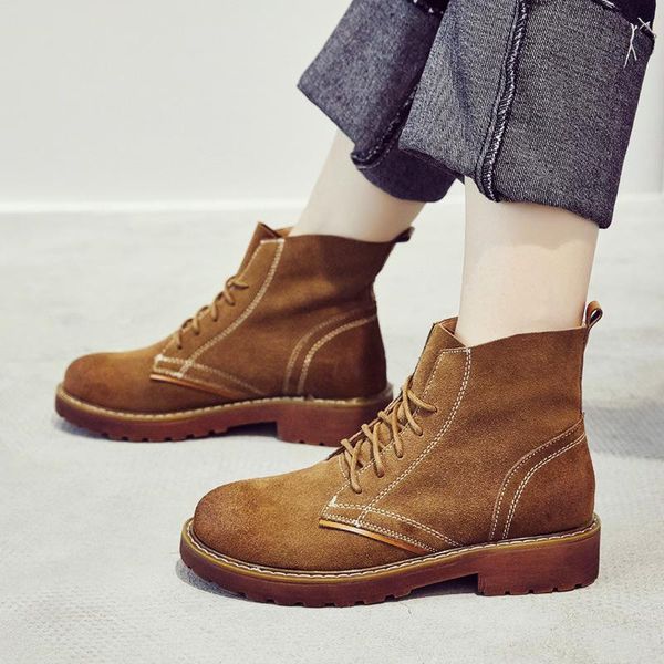 boots ankle round toe med motorcycle women solid fashion lace up casual punk ladies shoes, Black
boots ankle round toe med motorcycle women solid fashion lace up casual punk ladies shoes, Black