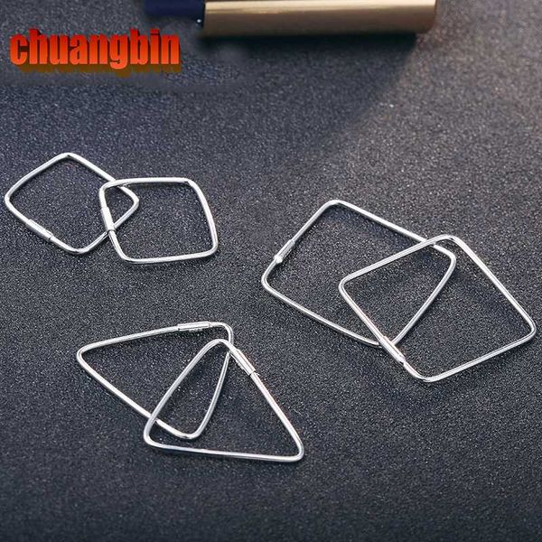 hoop & huggie high-quality s925 sterling silver zircon female korean fashion triangle square earrings simple geometry earring jewelry, Golden;silver
hoop & huggie high-quality s925 sterling silver zircon female korean fashion triangle square earrings simple geometry earring jewelry, Golden;silver