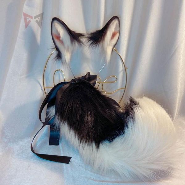 new lolita cosplay black dog neko ears headband hair hoop hairpintail set for girl and women carnaval accessories
new lolita cosplay black dog neko ears headband hair hoop hairpintail set for girl and women carnaval accessories