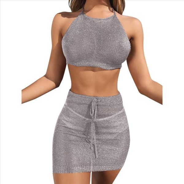 2021 new summer women dress erotic club sheath hollow out sleeveless halter holiday party mini sundress 903256, Black;gray
2021 new summer women dress erotic club sheath hollow out sleeveless halter holiday party mini sundress 903256, Black;gray