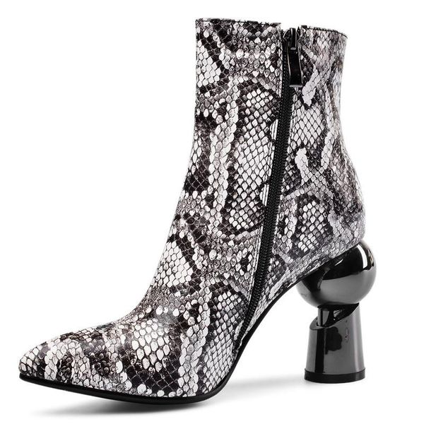 prova perfetto весна осень змеиной женщин способа boots sexy высокие каблуки элегантная ручная работа ботильоны женский популярные звезды, Black 
prova perfetto весна осень змеиной женщин способа boots sexy высокие каблуки элегантная ручная работа ботильоны женский популярные звезды, Black