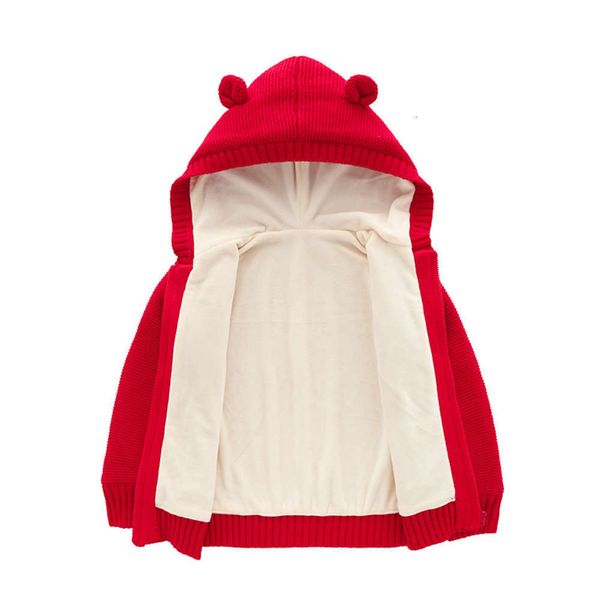 baby and girl plush cardigan winter wool cotton children's thickened coat zipper hood lined with super soft coral veet suta, Black
baby and girl plush cardigan winter wool cotton children's thickened coat zipper hood lined with super soft coral veet suta, Black