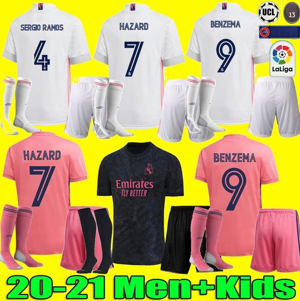 20 21 мужчин дети реал мадрид футбол джерси kits sergio ramos опасности jovic виниций бензема модрич футбол рубашки ребенка форменные, Black
20 21 мужчин дети реал мадрид футбол джерси kits sergio ramos опасности jovic виниций бензема модрич футбол рубашки ребенка форменные, Black