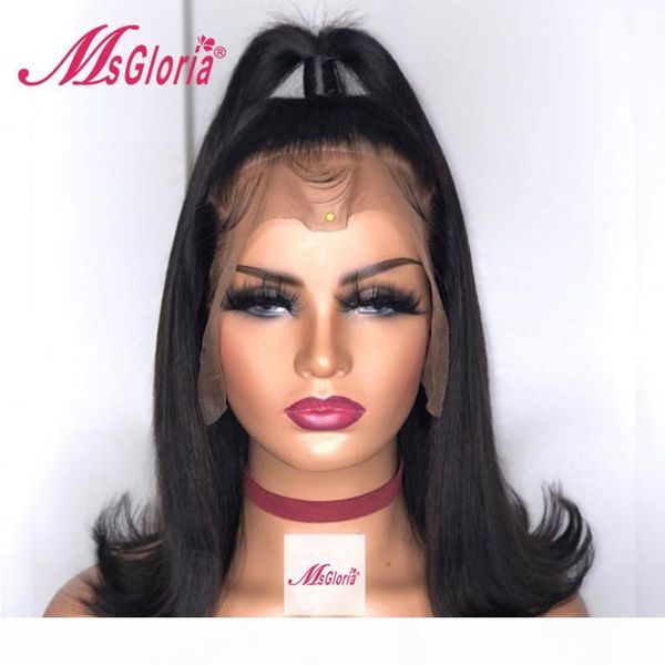 short bob wig pre plucked lace front human hair wigs for women straight brazilian human hair 13x6 lace front wig bleached knots, Black;brown
short bob wig pre plucked lace front human hair wigs for women straight brazilian human hair 13x6 lace front wig bleached knots, Black;brown