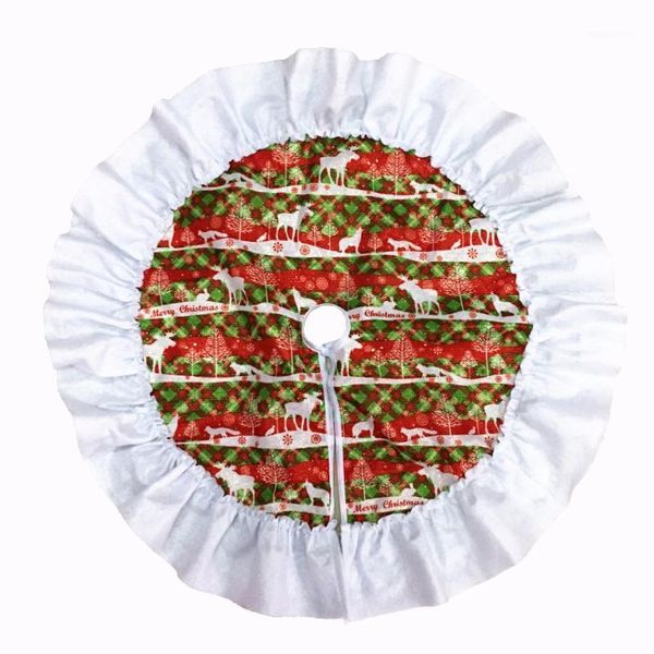 christmas decorations red/green merry tree skirt with white ruffled trim 23.6inch 2021 mini xmas decoration carpet ornament1 
christmas decorations red/green merry tree skirt with white ruffled trim 23.6inch 2021 mini xmas decoration carpet ornament1