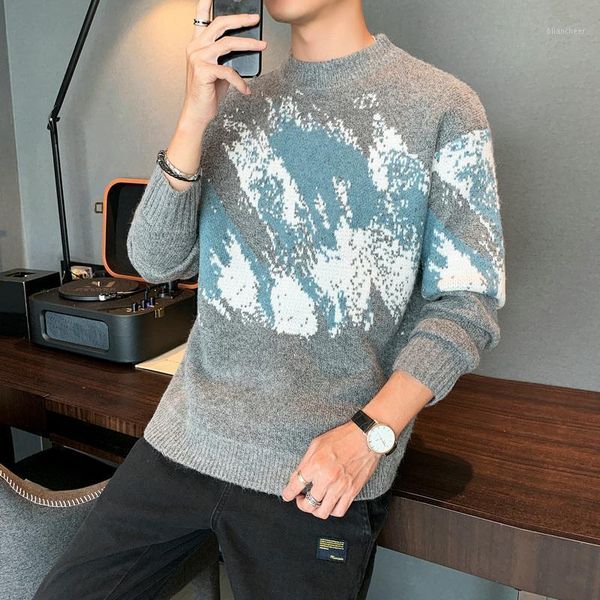 3colors autumn winter thick warm loose sweater men clothing 2020 fashion round collar knitted pullovers long sleeve pull homme1, White;black
3colors autumn winter thick warm loose sweater men clothing 2020 fashion round collar knitted pullovers long sleeve pull homme1, White;black