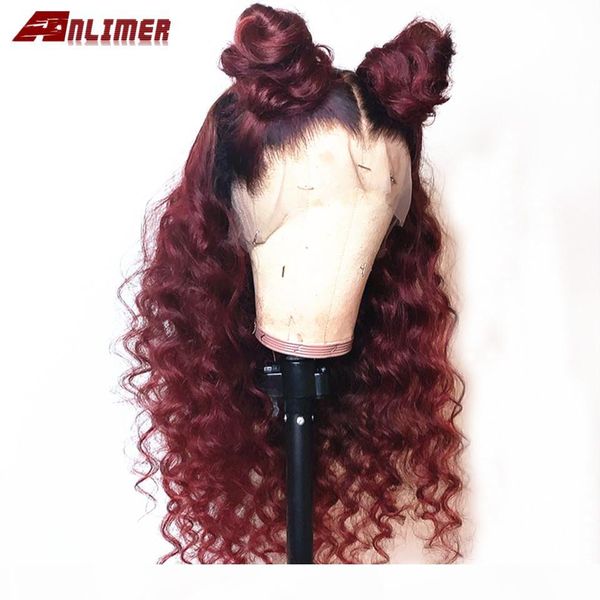 ombre 99j 13x6 глубокой части фронта шнурка человеческих волос burgundy цветное человеческих волос вьющиеся парики бразильский парик шнурка, Black
ombre 99j 13x6 глубокой части фронта шнурка человеческих волос burgundy цветное человеческих волос вьющиеся парики бразильский парик шнурка, Black