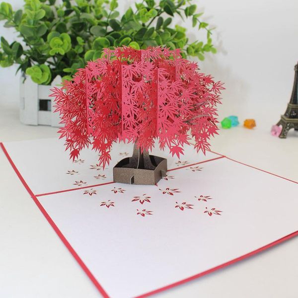 3d laser cut handmade red maple tree paper invitation greeting cards postcard business teachers day creative gift yxlgcq loveshop01
3d laser cut handmade red maple tree paper invitation greeting cards postcard business teachers day creative gift yxlgcq loveshop01