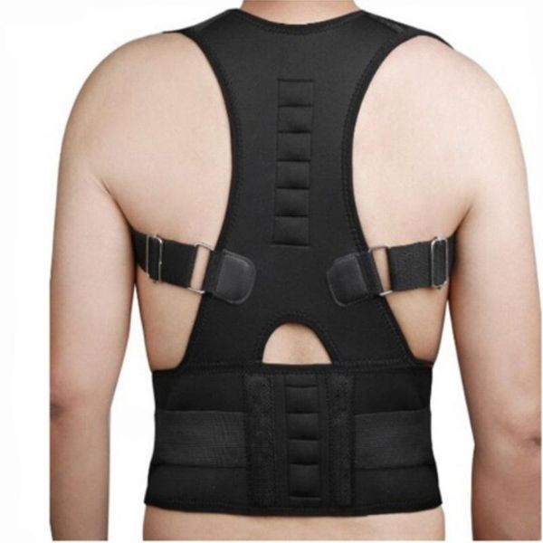 back support adjustable posture corrector belt clavicle spine men women upper shoulder lumbar correction band, Black;blue
back support adjustable posture corrector belt clavicle spine men women upper shoulder lumbar correction band, Black;blue
