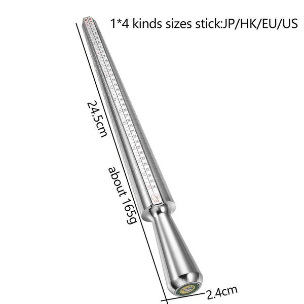 10 style finger sizes measuring equipment metal stick ring sizer ring stick enlarger mandrel gauge tools set for jewelry making h sqckdw, Silver
10 style finger sizes measuring equipment metal stick ring sizer ring stick enlarger mandrel gauge tools set for jewelry making h sqckdw, Silver