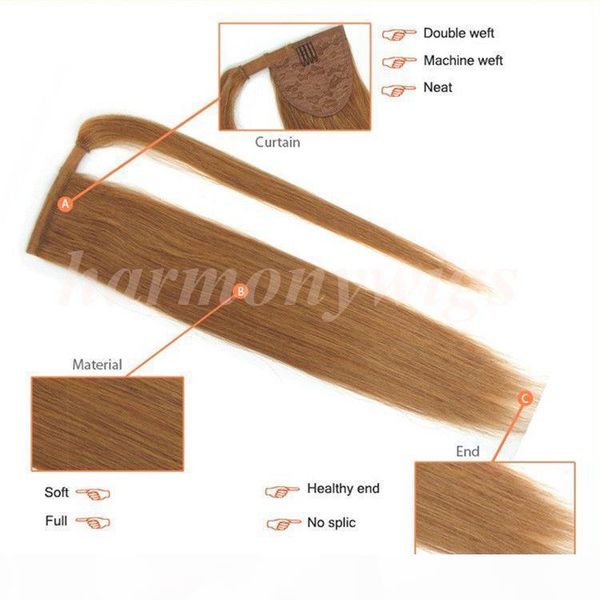 100% human hair ponytail 20 22inch 100g #2 darkest brown double drawn brazilian malaysian indian hair extensions more colors, Black
100% human hair ponytail 20 22inch 100g #2 darkest brown double drawn brazilian malaysian indian hair extensions more colors, Black
