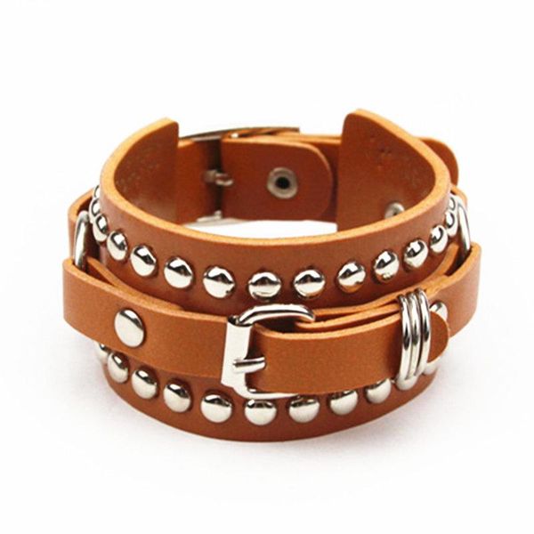 new fashion retro atmosphere alloy buckle rivet charm bracelet new fashion european leather bracelet man bbydrp alice_bag
new fashion retro atmosphere alloy buckle rivet charm bracelet new fashion european leather bracelet man bbydrp alice_bag
