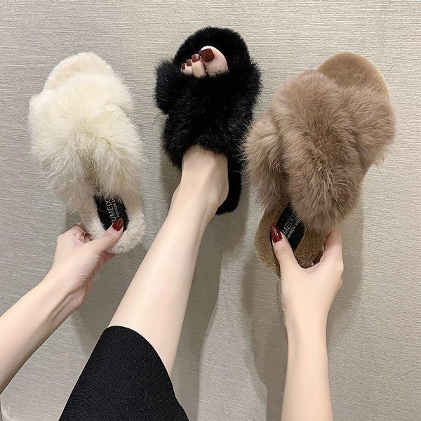 shoes plush slippers for adults luxury slides low platform slipers women flock fur designer flat 2020 soft casual fashion with1, Black
shoes plush slippers for adults luxury slides low platform slipers women flock fur designer flat 2020 soft casual fashion with1, Black