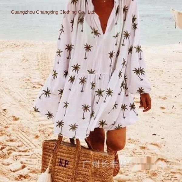bg20k short sleeve coconut print short dress hcbbx print sleeve dress coconut, Black;gray
bg20k short sleeve coconut print short dress hcbbx print sleeve dress coconut, Black;gray