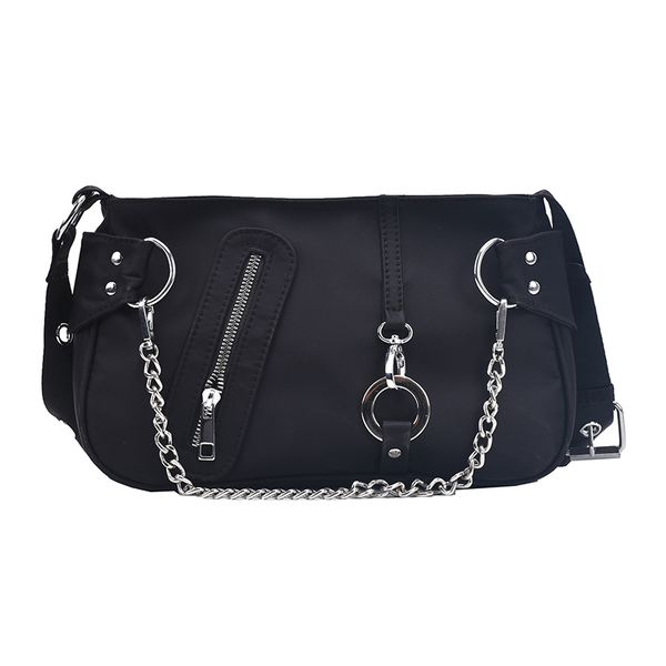 punk cool ring chain shoulder bag for women 2020 new subaxillary bags female rock style handbag casual zipper motorcycle bag c0125
punk cool ring chain shoulder bag for women 2020 new subaxillary bags female rock style handbag casual zipper motorcycle bag c0125