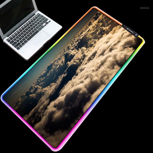 mouse pads & wrist rests sky clouds landscape rgb glowing anti-slip notebook thickness 3/4mm mice deskmat for gamer gaming 900x400mm1
mouse pads & wrist rests sky clouds landscape rgb glowing anti-slip notebook thickness 3/4mm mice deskmat for gamer gaming 900x400mm1