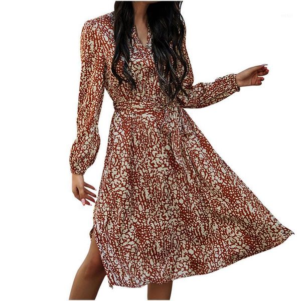 #60 fashionable women with v-collar long sleeves high-waist dress aesthetic print fashion lady elegant vestido de mujer1, Black;gray
#60 fashionable women with v-collar long sleeves high-waist dress aesthetic print fashion lady elegant vestido de mujer1, Black;gray