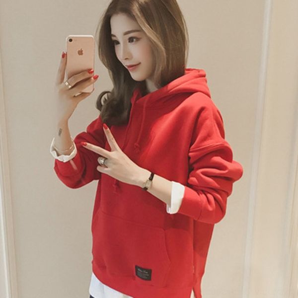 kqkyj new 2020 sweater two-piece spring and autumn mid-length korean style loose hooded fake women's pullover sweater ins fashion tjyhc, Black
kqkyj new 2020 sweater two-piece spring and autumn mid-length korean style loose hooded fake women's pullover sweater ins fashion tjyhc, Black