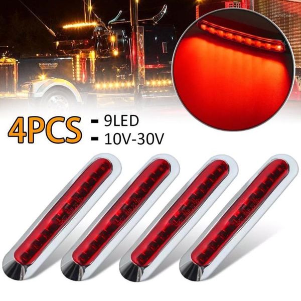 9 led side marker light lamp tail light parking indicator waterproof for car bus truck trailer boat taillight dc 24v1
9 led side marker light lamp tail light parking indicator waterproof for car bus truck trailer boat taillight dc 24v1