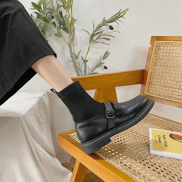 brand women's shoes rubber boots boots-women booties woman 2020 low heel winter footwear round toe fashion rain autumn, Black
brand women's shoes rubber boots boots-women booties woman 2020 low heel winter footwear round toe fashion rain autumn, Black