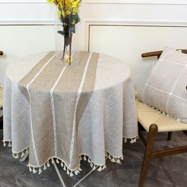ins style round linen tablecloth with tassel christmas tablecloth artistic table cover fabric for home decor mantel de navidad1
ins style round linen tablecloth with tassel christmas tablecloth artistic table cover fabric for home decor mantel de navidad1