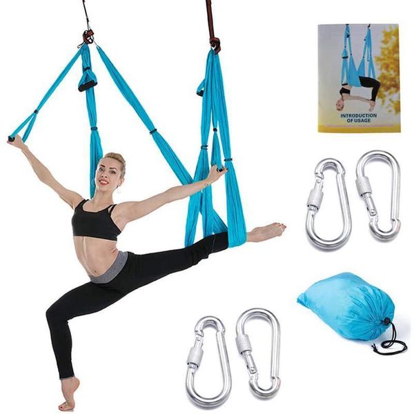 resistance bands ( sgs certificate ) 6-handle aerial yoga hammock anti-gravity hanging trapeze flying swing non-elastic reversal hammock1
resistance bands ( sgs certificate ) 6-handle aerial yoga hammock anti-gravity hanging trapeze flying swing non-elastic reversal hammock1