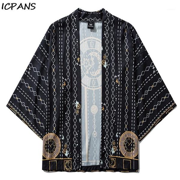 icpans shiro japanese open kimono cardigan kimono shirts jackets streetwear men hip hop harajuku summer coat 1, Black;brown
icpans shiro japanese open kimono cardigan kimono shirts jackets streetwear men hip hop harajuku summer coat 1, Black;brown