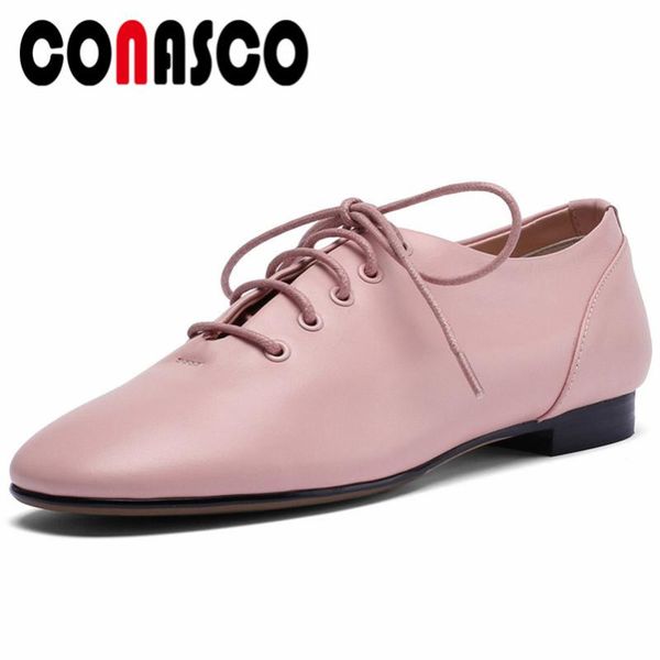conasco classic vintage round toe lace up genuine leather women pumps fashion sweet comfortable single shoes casual shoes woman, Black
conasco classic vintage round toe lace up genuine leather women pumps fashion sweet comfortable single shoes casual shoes woman, Black