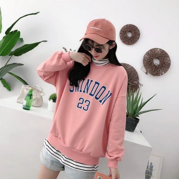 rodfz 2020 long style women's pullover sweater mid-length women's loose fake two-piece cotton pullovercotton-padded autumn sweater, Black
rodfz 2020 long style women's pullover sweater mid-length women's loose fake two-piece cotton pullovercotton-padded autumn sweater, Black