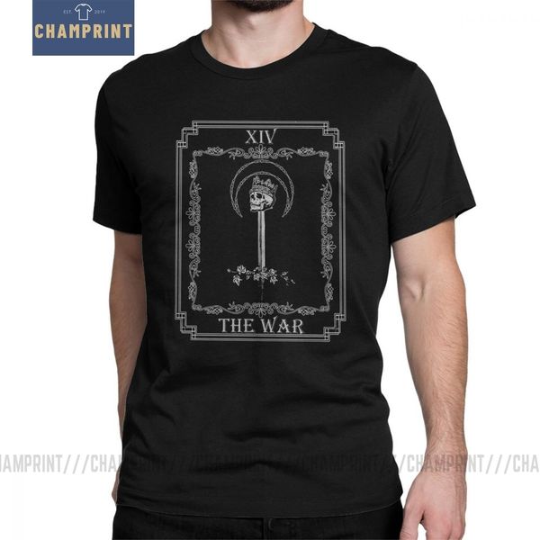 таро карты война t-shirt men фокусник череп магия новизна тройники с коротким рукавом футболка идея подарка одежда спортивная с капюшоном то
таро карты война t-shirt men фокусник череп магия новизна тройники с коротким рукавом футболка идея подарка одежда спортивная с капюшоном то