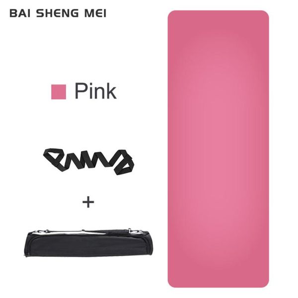 baishengmei 5mm natural rubber yoga mat eco friendly pu material non slip mat for yoga beginner fitness gymnastics mats
baishengmei 5mm natural rubber yoga mat eco friendly pu material non slip mat for yoga beginner fitness gymnastics mats
