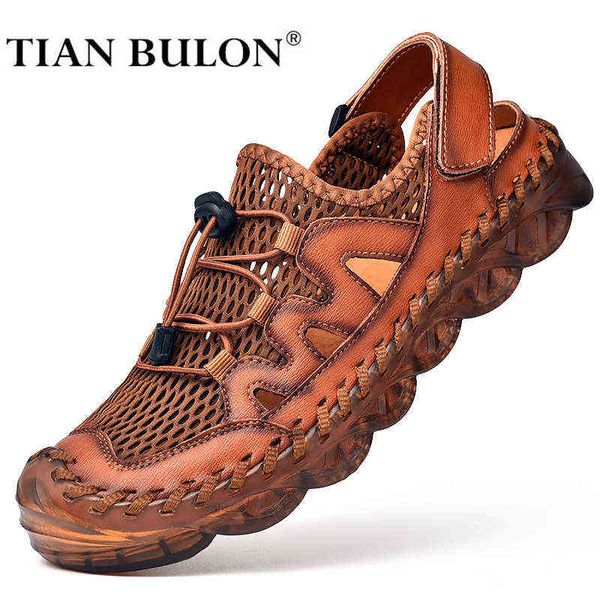 nxy sandals summer mesh men breathable genuine leather casual shoes handmade outdoor s slippers beach plus size 38-46 0210, Black
nxy sandals summer mesh men breathable genuine leather casual shoes handmade outdoor s slippers beach plus size 38-46 0210, Black