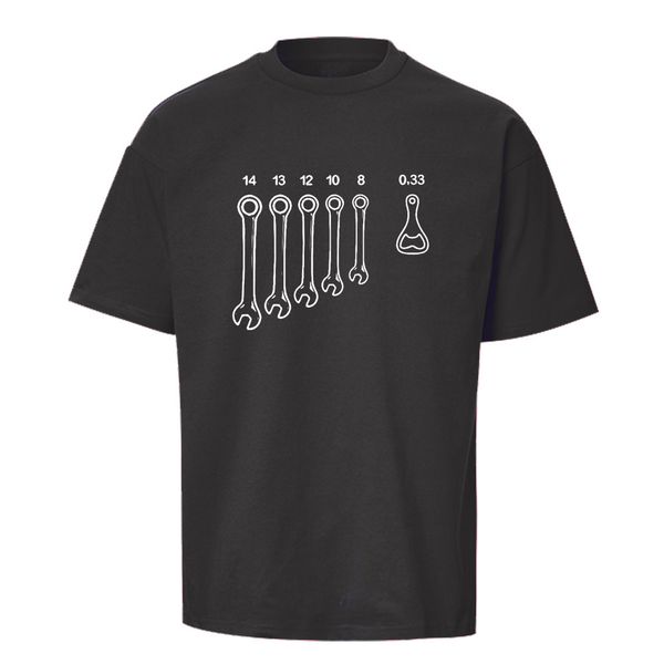 funny wrench that i need beer mechanic t-shirt mens short sleeves hip hop printed t shirts plus size tees streetwear, White;black
funny wrench that i need beer mechanic t-shirt mens short sleeves hip hop printed t shirts plus size tees streetwear, White;black