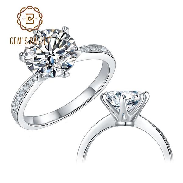 cluster rings gem's ballet 925 sterling silver jewelry 1ct 2ct 3ct classic style moissanite diamond ring wedding engagement for women, Golden;silver
cluster rings gem's ballet 925 sterling silver jewelry 1ct 2ct 3ct classic style moissanite diamond ring wedding engagement for women, Golden;silver
