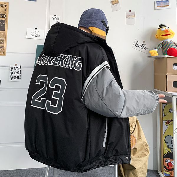 man-quilted 2021 cotton autumn bright new face cotton-padded clothes male youth lxbc, Black
man-quilted 2021 cotton autumn bright new face cotton-padded clothes male youth lxbc, Black