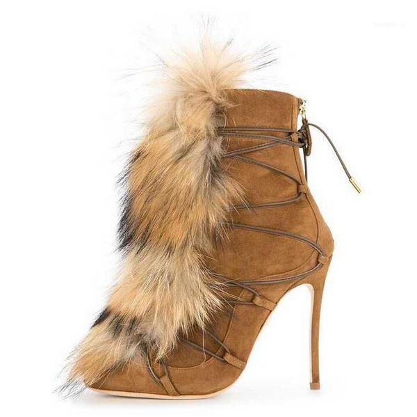 boots designer fur winter women black bronw suede leather 2022 pointed toe back zipper lace-up thigh high1
boots designer fur winter women black bronw suede leather 2022 pointed toe back zipper lace-up thigh high1