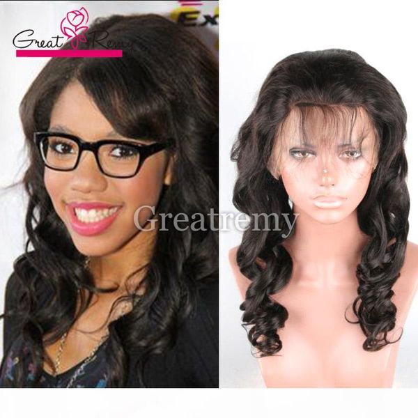greatremy brazilian virgin human hair lace front wig natural color loose body wave human lace wigs hair products 1pc fast shipping, Black
greatremy brazilian virgin human hair lace front wig natural color loose body wave human lace wigs hair products 1pc fast shipping, Black