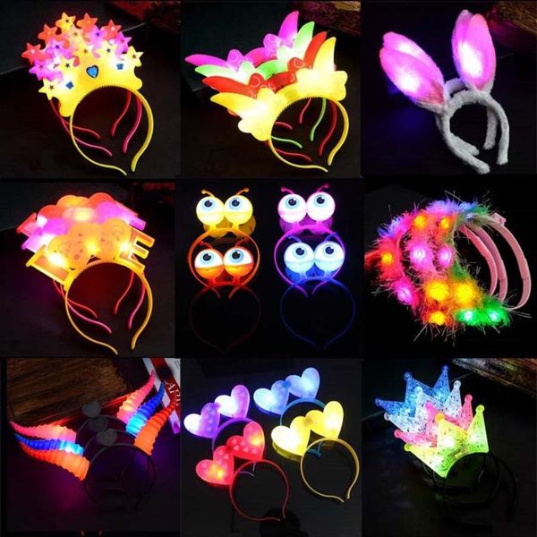 party decoration 1pcs flashing glow flower headband women crown wreath light hairbands rave led supplies wedding decor christmas halloween
party decoration 1pcs flashing glow flower headband women crown wreath light hairbands rave led supplies wedding decor christmas halloween