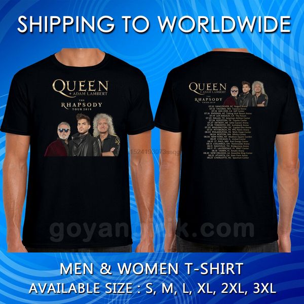 queen + adam lambert the rhapsody tour dates 2020 black size s 3xl hoodie designers t shirts sweatshirt
queen + adam lambert the rhapsody tour dates 2020 black size s 3xl hoodie designers t shirts sweatshirt