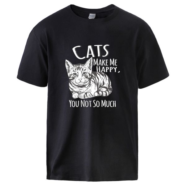 cute funny cat print for cats make me happy summer short sleeve casual loose streetwear workout tee hooded sweatshirt hoodie men t shirt
cute funny cat print for cats make me happy summer short sleeve casual loose streetwear workout tee hooded sweatshirt hoodie men t shirt