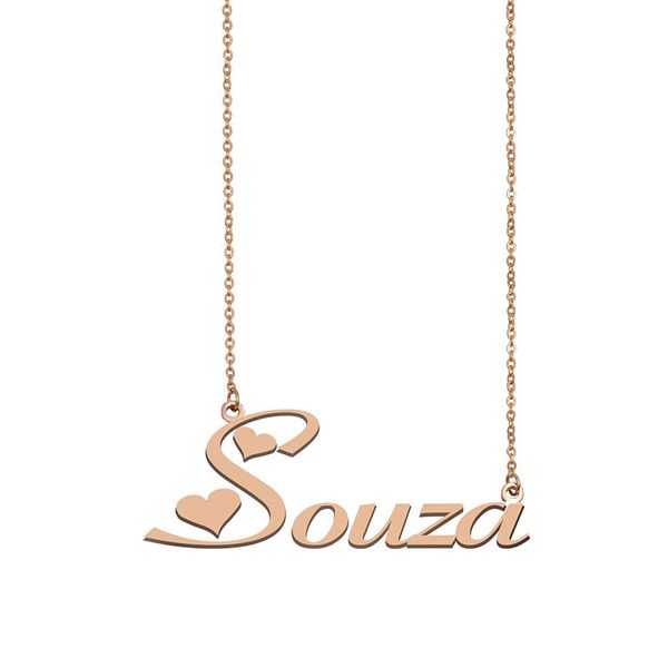 souza name necklace custom nameplate pendant for women girls birthday gift kids friends jewelry 18k gold plated stainless steel, Silver
souza name necklace custom nameplate pendant for women girls birthday gift kids friends jewelry 18k gold plated stainless steel, Silver
