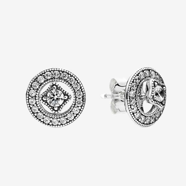 authentic 925 sterling silver earring cz diamond women wedding gift for vintage circle stud earrings with box set, Golden;silver
authentic 925 sterling silver earring cz diamond women wedding gift for vintage circle stud earrings with box set, Golden;silver