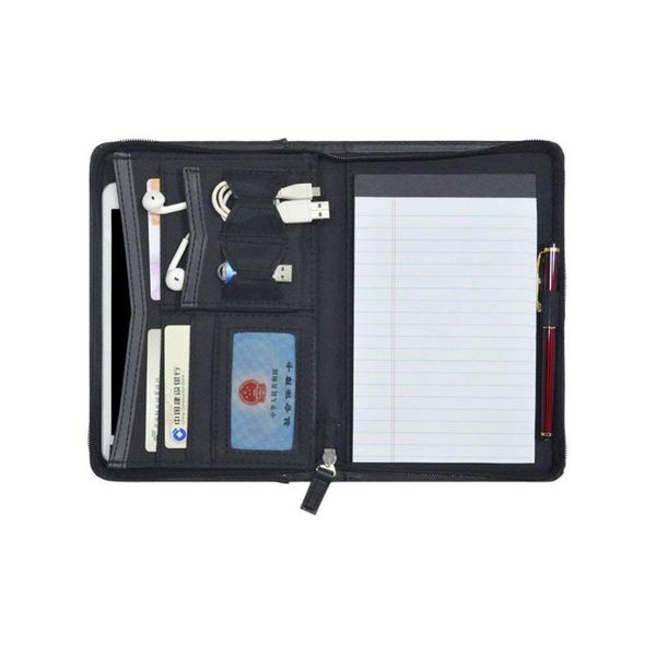 godery padfolio/portfolio, leather zippered padfolio portfolio binder 5 x 8 legal writing pad, professional business portfolio
godery padfolio/portfolio, leather zippered padfolio portfolio binder 5 x 8 legal writing pad, professional business portfolio