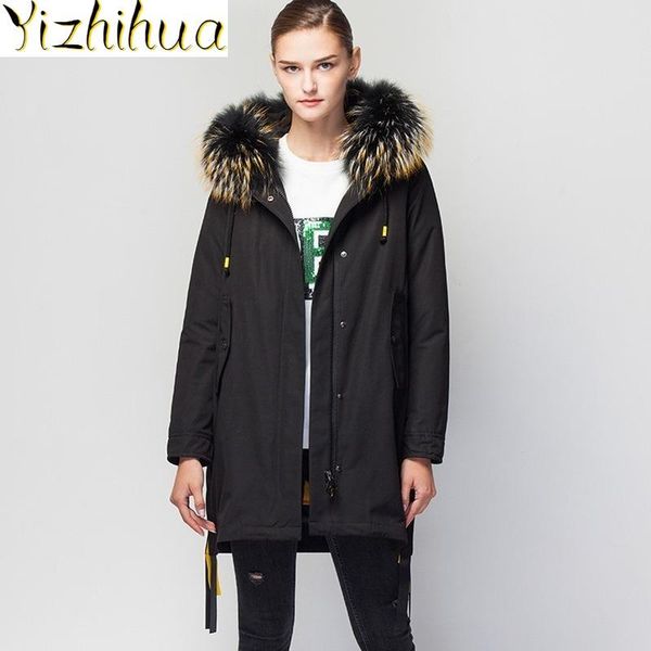 90%white coat female 2021 duck down jackets woman natural raccoon fur collar hooded parkas women's long coats ropa tn229, Black
90%white coat female 2021 duck down jackets woman natural raccoon fur collar hooded parkas women's long coats ropa tn229, Black