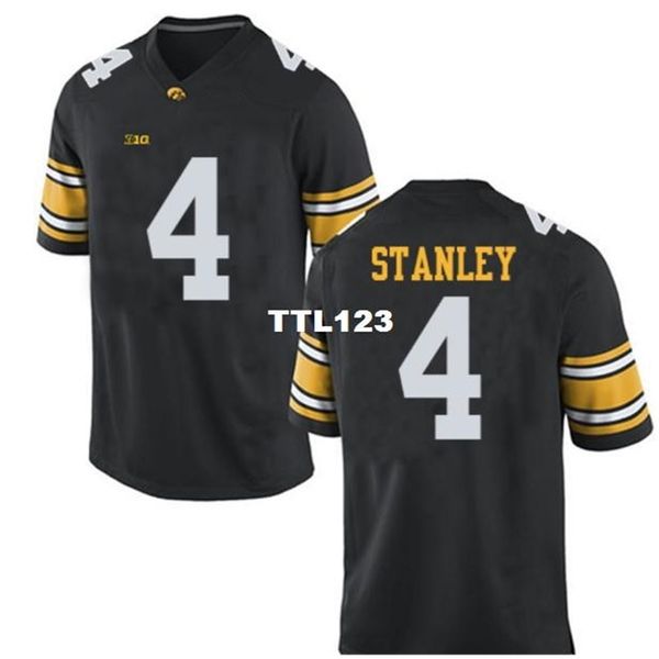 3421 iowa hawkeyes nate stanley #4 real full embroidery college jersey size s-4xl or custom any name or number jersey, Black
3421 iowa hawkeyes nate stanley #4 real full embroidery college jersey size s-4xl or custom any name or number jersey, Black