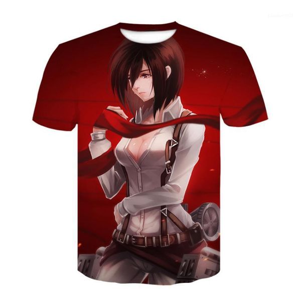 men's t-shirts anime attack on titan series t shirt men women 3d print - mikasa ackerman shingeki no kyojin tshirt streetwear 1, White;black
men's t-shirts anime attack on titan series t shirt men women 3d print - mikasa ackerman shingeki no kyojin tshirt streetwear 1, White;black