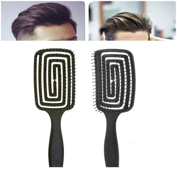detangle hair brush for salon hair scalp massage comb bristle & nylon hairbrush wet curly hairdressing styling tools w jllrap, Silver
detangle hair brush for salon hair scalp massage comb bristle & nylon hairbrush wet curly hairdressing styling tools w jllrap, Silver